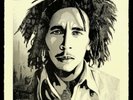 BOB MARLEY 40TH 2 (CONFRONTATION) SIGNED & NUMBERED LETTERPRESS