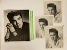 1956 Nice Elvis Presley Moss & Love me Tender Photos. Set Of 4. No Record 45 LP