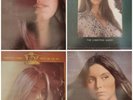 4 X EMMYLOU HARRIS ALBUMS VINYL RECORDS LUCKY LINER PIECE OF THE SKY EVANGELINE