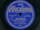 78tk-Jazz-VOCALION 4238-Billie Holiday-(I wish I had you/I'm gonna Lock my heart