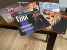 5 Tina Turner English Import 12 Inch Long Play Extended Records, Hard to Find