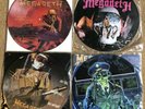 Limited Editions Megadeth Picture Discs 3X Albums & 12inch Plus Slayer P Disc