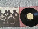 QUEEN The Works 1984 LP RARE made PORTUGAL Complete with Original Insert