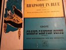 3xEP RCA BLUEBIRD GERSHWIN RHAPSODY/GROFE GRAND CANYON - ANDY WARHOL COVER ART