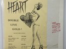 HEART : Double Live Gold 2-LPs Rare Gold Color Vinyl 1975 NOT TMOQ Stereo