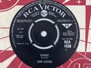 Sam Cooke . Shake / A Change Is Gonna Come . RCA Victor 1436