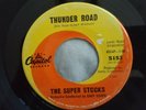 The Super Stocks Thunder Road b/w Wheel Stands original 7