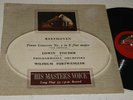 HMV ALP 1051 Beethoven Piano Concerto No.5 Edwin Fischer Wilhelm Furtwangler NM