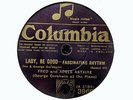 FRED ASTAIRE / G GERSHWIN - Fascinating Rhythm / The Half Of It 78 rpm disc (A+)