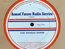 1944 WWII STAR SPANGLED BANNER GOD SAVE THE KING AFRS SIGN OFF 16