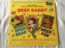 Walt Disney Songs and stories of Uncle Remus BRER RABBIT record and book SEALED