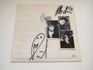 A-Ha HUNTING HIGH AND LOW 1985 EU/UK LP 1st Press FULLY SIGNED MINT MINUS HEAR