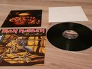 IRON MAIDEN. LP. PIECE OF MIND. 1983 JAPAN FIRST Press W POSTER . BRILLIANT