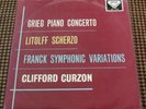 DECCA SXL 2173 CLIFFORD CURZON, GRIEG PIANO CONCERTO  LP UK  Made in England