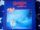 QUEEN - LIVE AT WEMBLEY '86 - RARE DOUBLE RED VINYL LP - MINT - PARLOPHONE
