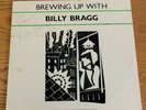 BILLY BRAGG Brewing Up With LP 1984 Vinyl SIGNED/AUTOGRAPHED