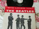 The Beatles-She Loves You/I'll Get You-Vinyl 45 with Picture Sleeve