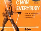 Disque 45 tours Eddie Cochran - C'mon Everybody -