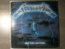 Metallica - Ride The Lightning VINYL BRC 1909 BANZAI WHITE LABEL 1984 AS IS CANA