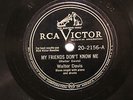 BLUES WALTER DAVIS My Friends Don't Know Me RCA 2156  E+