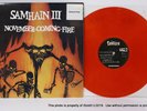 Samhain III November Coming Fire Orange Colored Vinyl LP Punk Rock PL9-07