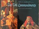 The Ten Commandments Soundtrack LP composed & conducted hy Elmer Bernstein DLP-3