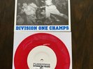 FLOORPUNCH - Division One Champs 7” RED VINYL Chain of Strength GORILLA BISCUITS