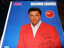 ELVIS PRESLEY : RECORD COVERS THICK LP SIZE BOOK +GREATEST HITS LP RCA 4711000
