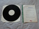 Wire - 154 Sampler Promotional White Label w/ Letter 12