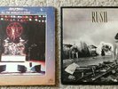 RUSH 2 LP Lot: All The World's A Stage(Double Live LP), Permanent Waves POOR