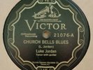 Victor 21076 - Luke Jordan - Church Bells Blues/Cocaine Blues- 1920s blues 78rpm