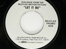 BEATLES 45rpm PROMO 1970 Dialogue from the Motion Picture LET IT BE HEAR