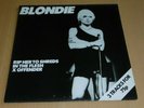 BLONDIE - RIP HER TO SHREDS - X OFFENDER - IN THE FLESH - 1977 - EXCELLENT