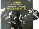 Janacek SQ. Dvorak (Quartets op. 96 & 34). Decca SXL 6103 wb. NM