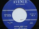 Sax Kari and Orch Bob White Avenue Records 45rpm 45 1954
