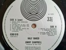 Jimmy Campbell LP Half Baked UK Large Vertigo Swirl 1st Press BEAUTIFUL AUDIO