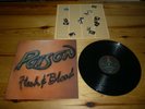 POISON - FLESH AND BLOOD VINYL ALBUM RECORD LP 33rpm EXCELLENT++ 1st PRESS A1/B1