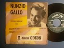 NUNZIO GALLO CORDE DELLA MIA CHITARRA +3 ODEON DSEQ 520 ITALY EUROVISION RARE