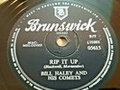 78rpm: Bill Haley And His Comets ?– Rip It Up / Teenagers' Mother - 1956 NM