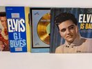 ELVIS PRESLEY (4) Vinyl Records, 