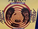 ANTHRAX STATE OF EUPHORIA (30TH ANNIVERSARY Coloured  2LP SEALED . Crease Sleeve