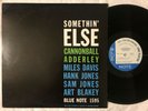 Cannonball Adderley ?– Somethin’ Else LP [Blue Note 1595] Miles Davis Jazz