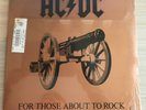 AC/DC For Those About to Rock Record 1981 LP New Sealed Original Release - PROMO