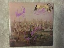 Bee Gees Trafalgar LP signed Barry, Maurice, Robin Gibb