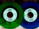 GARY NUMAN I DIE:YOU DIE GREEN & BLUE (PAIR) DUTCH HOLLAND NETHERLANDS IMPORT