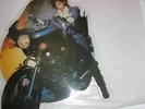 PRINCE PURPLE RAIN SHAPPED  PICTURE DISC 7 INCH SINGLE STICKER SLEEVE W 9174 P