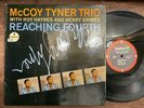AUTOGRAPH  McCOY TYNER REACHING FOURTH IMPULSE AS-33 RVG STEREO US G.FOLD LP