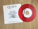 Queen [The Show Must Go On] Ltd Edition Red 7” Vinyl Record (Italy) 1994 - Rare
