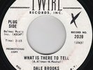 Northern Soul--Dale Brooks--What Is There To Tell / My Foolish Pride