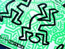 ORIGINAL 1984 KEITH HARING POP ART COVER & 12 INCH VINYL VERY RARE